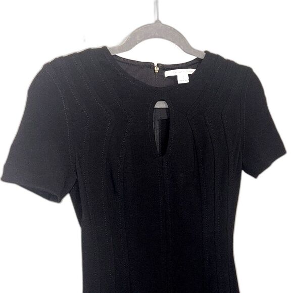 Diane Von Furstenberg Kader black cocktail dress - Picture 3 of 9